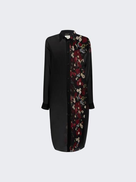KHAITE Gloria Dress Black And Red