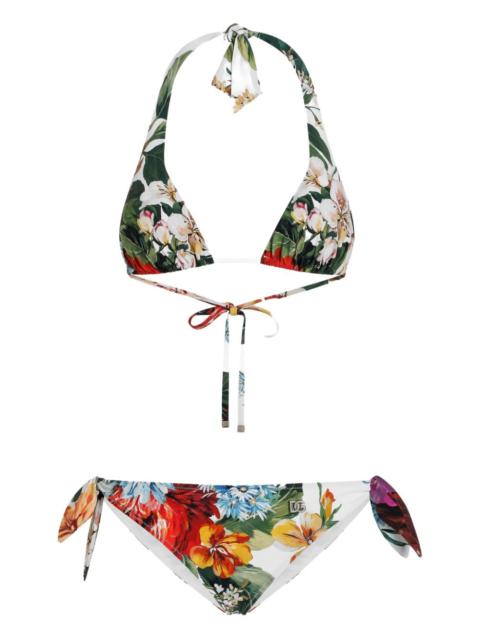 Dolce & Gabbana Dolce & Gabbana Women Flower Print Bikini Set