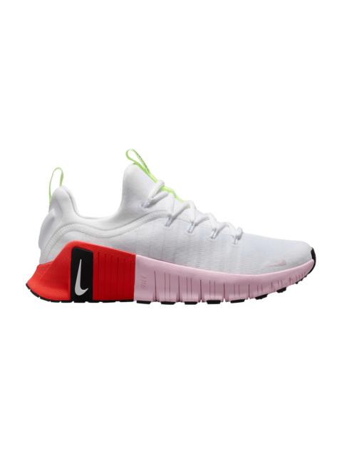 Nike Wmns Free Metcon 6 'White Bright Crimson Pink Foam'