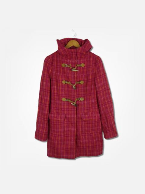 Other Designers Benetton - United Colors of Wool Hoodie Parka Long Jacket