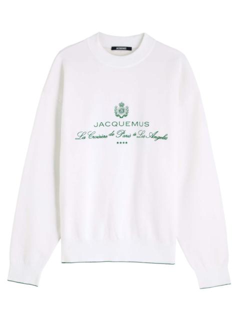 Jacquemus La Maille Venice Cotton-blend Jumper