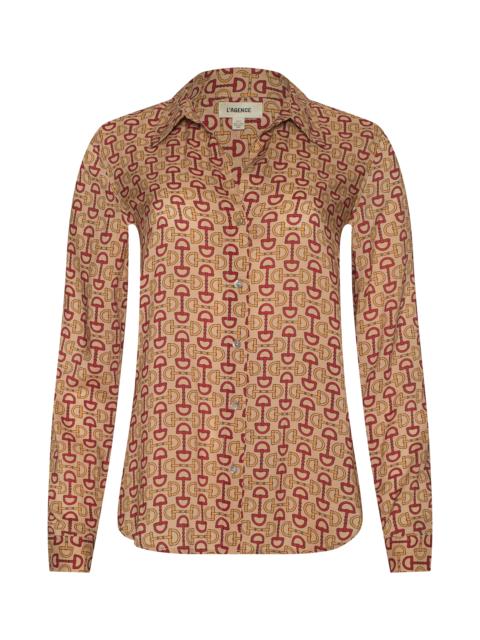 L'AGENCE Holly Blouse