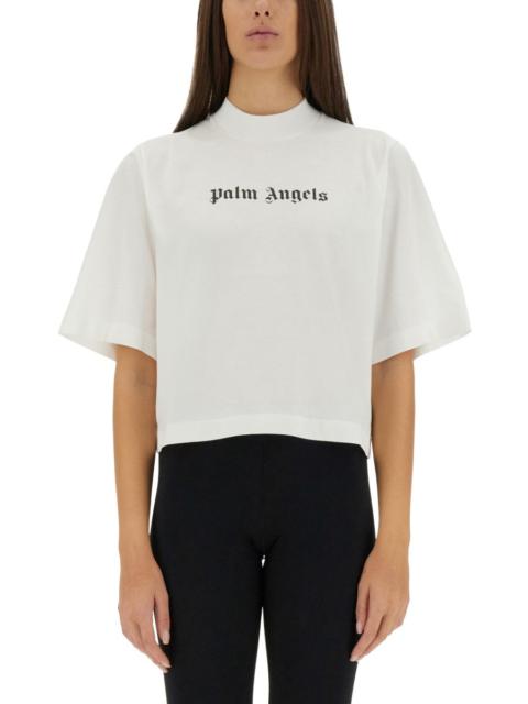 Palm Angels Women T-Shirt With Logo