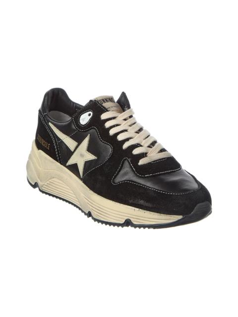 Golden Goose Golden Goose Running Sole Suede & Leather Sneaker