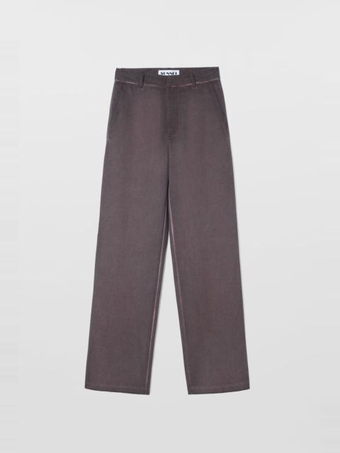 SUNNEI LOOSE FIT PANTS / plum