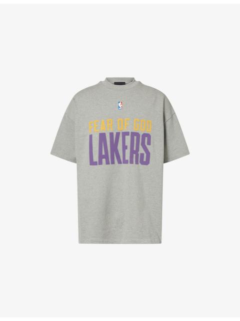 ESSENTIALS FOG x ESSENTIALS x NBA Lakers 90's Fit Cotton-Jersey T-Shirt