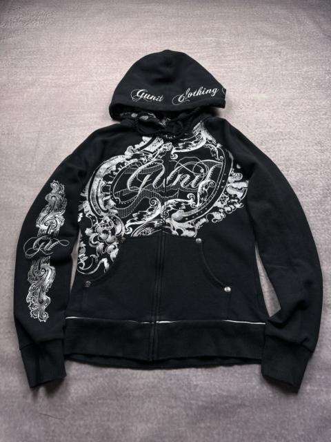 Other Designers Japanese Brand - Y2K LGB IfSixWasNine Style G Unit Silver Print Zip Hoodie