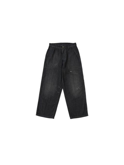 Maison Margiela Maison Margiela Washed Relaxed Fit Jeans Black