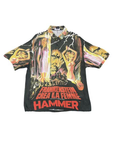 Other Designers Bershka - Frakenstein overprint horor movie shirt