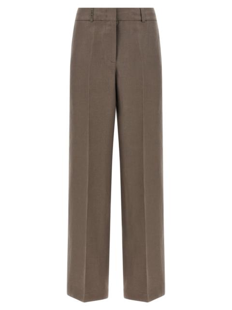 PESERICO Peserico Women Linen Trousers