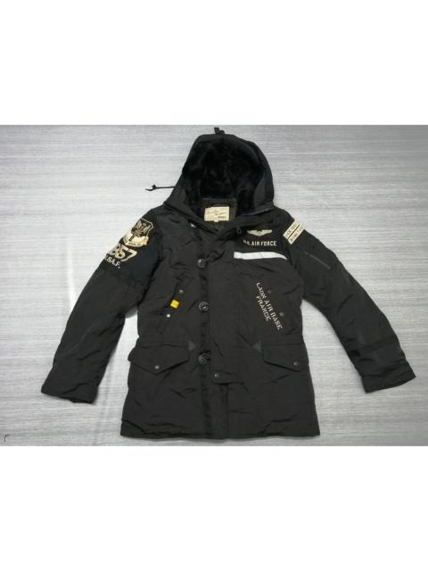 Other Designers AVIREX US AIR FORCE Black Parkas