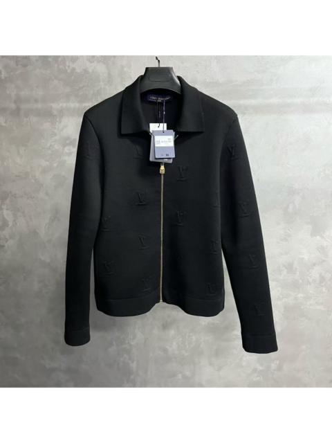 Louis Vuitton Louis Vuitton 25SS latest style letter print embroidered lapel zipper