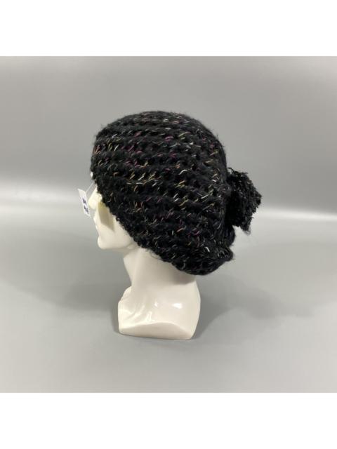 Other Designers Japanese Brand - Crochet Beanie Hat With Sprinkles And Pom Pom -BN945