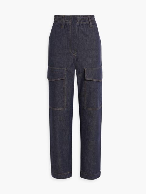Brunello Cucinelli High-rise tapered jeans