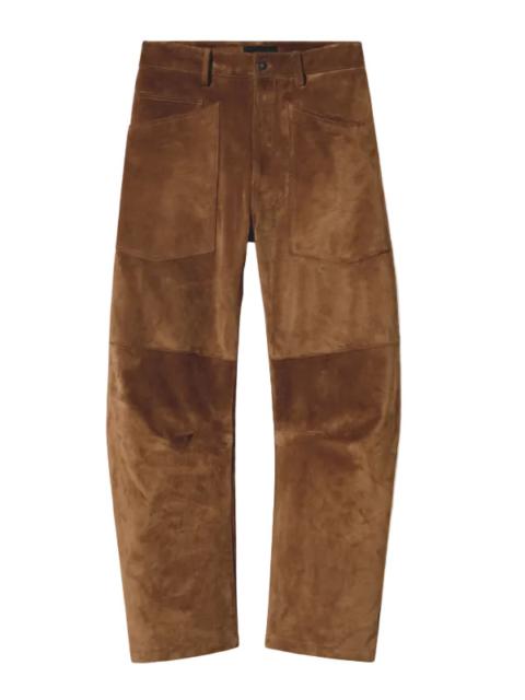 NILI LOTAN Shon Suede Pants in Martora