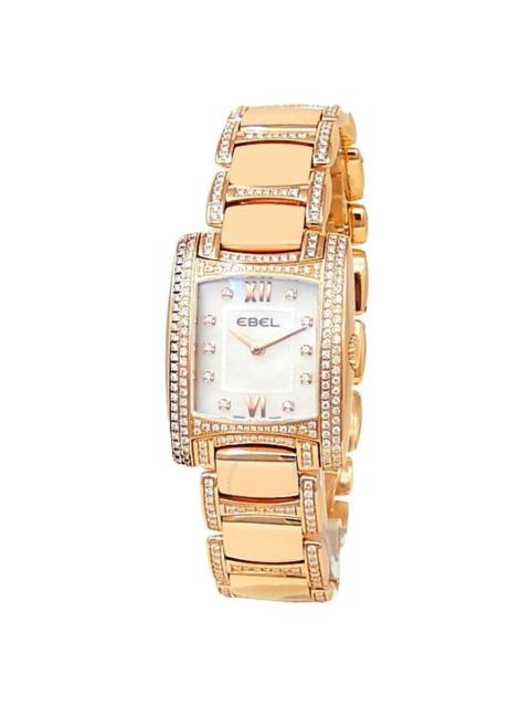 Other Designers Pre-owned Ebel Brasilia Lady Joaillerie Quartz Diamond Ladies Watch 1290088