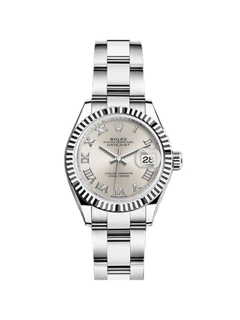ROLEX Rolex Lady Datejust Automatic Silver Dial Ladies Oyster Watch 279174SRO