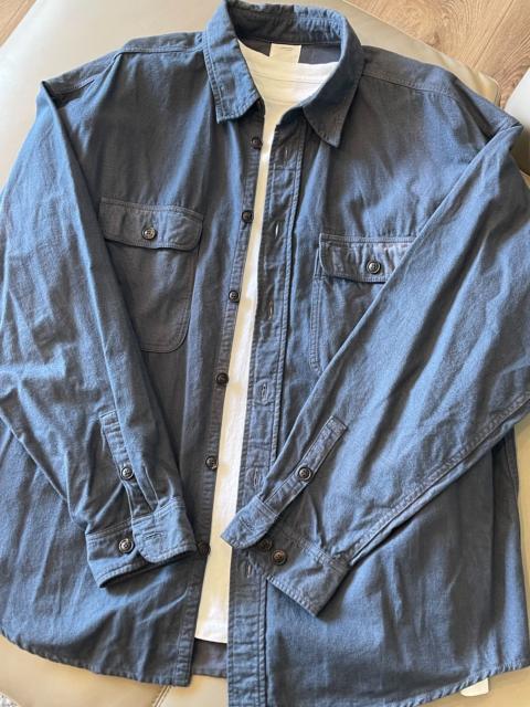 visvim visvim 20SS LUMBER blue uneven dye shirt