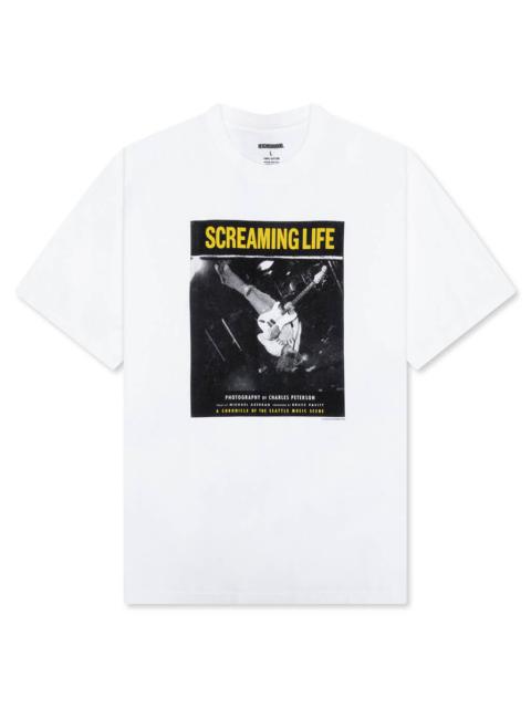 NEIGHBORHOOD NEIGHBORHOOD X CHARLES PETERSON S/S TEE 1 - WHITE