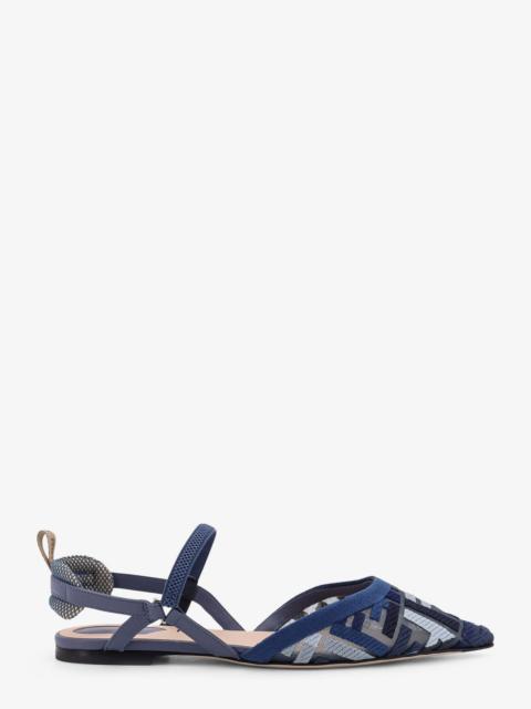 FENDI Fendi Women Colibrã¬ Lite Ff Mesh Slingback