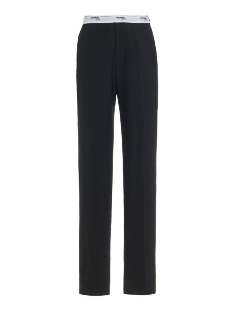 HommeGirls® Classic Stretch-Wool Pants black