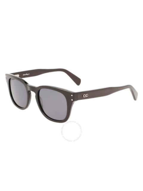 FERRAGAMO Salvatore Ferragamo Grey Sport Men's Sunglasses SF1057S 001 49