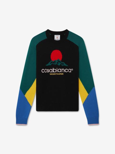 CASABLANCA Casablanca Multicolour Merino Montagne Jumper