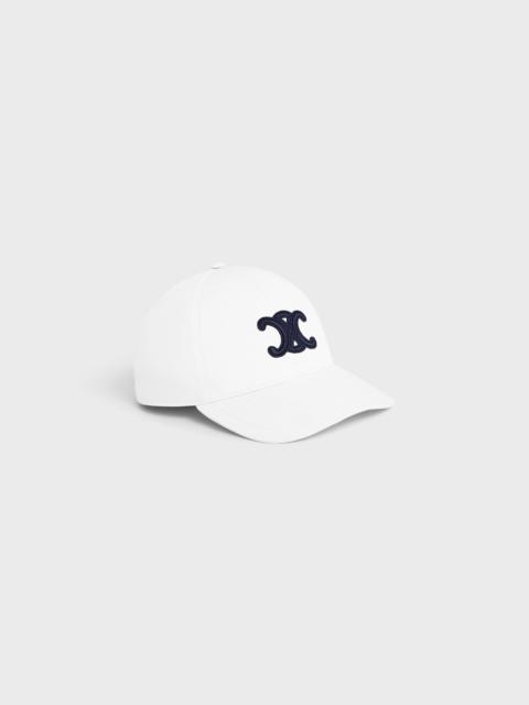 CELINE TRIOMPHE BASEBALL CAP IN COTTON