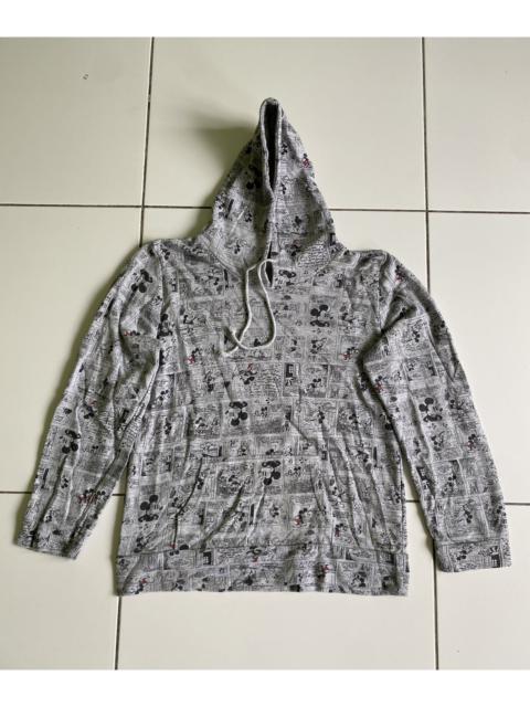 Other Designers Disney Mickey Mouse full print Grey Hoodies