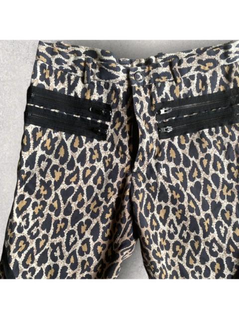 NUMBER (N)INE 2003 bondage Leopard Trousers