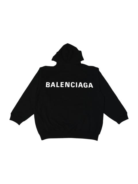 BALENCIAGA Balenciaga Back Logo Hoodie Black