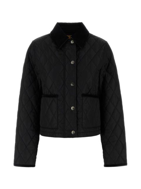 Burberry Black Nylon Jacket