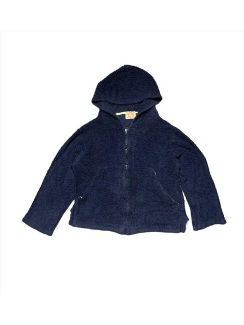 EVISU EVISU YAMANE CROPPED TOWEL HOODIE SWEATER