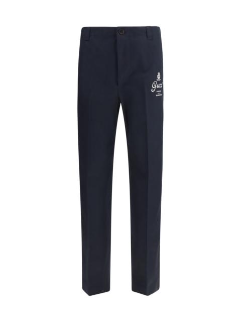 GUCCI Gucci Compact Cotton Twill Pants
