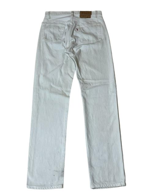 Levi's VINTAGE 80s LEVI’S 501-0651 MADE IN USA WHITE JEANS