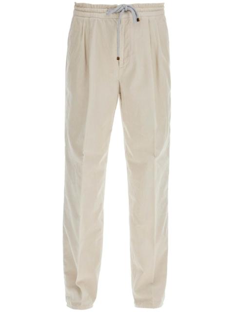 CORDUROY LEISURE FIT PANTS