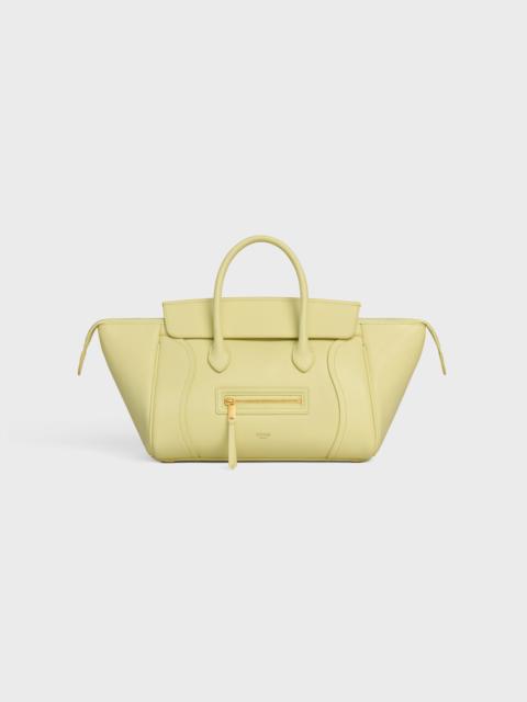 CELINE SMALL NEW LUGGAGE IN SUPPLE SHINY LAMBSKIN