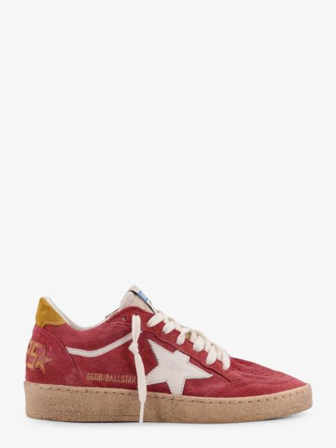Golden Goose Golden Goose Deluxe Brand Women Ballstar Suede Sneakers With Side Logo