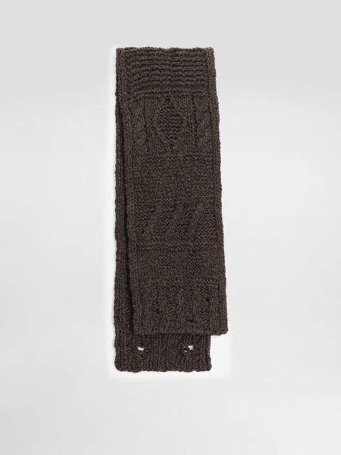 Dolce & Gabbana Wool knitted scarf
