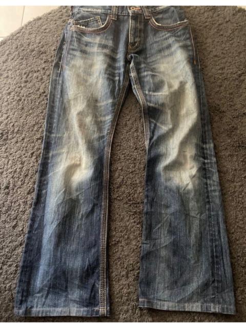 Hysteric Glamour Vintage Edwin 401XVS Bootcut Flare Denim Distressed Wash Made in Japan Style
