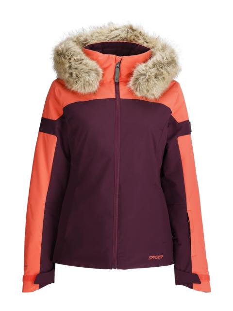 SPYDER Womens Vida Jacket - Plum