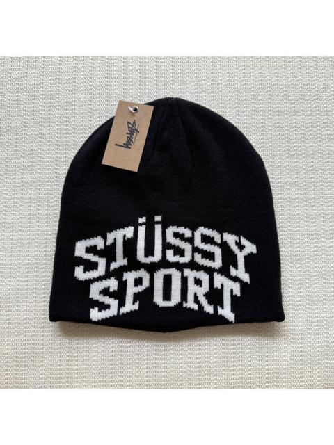 Stüssy Stussy Sport Skull Cap Beanie Hat / Black