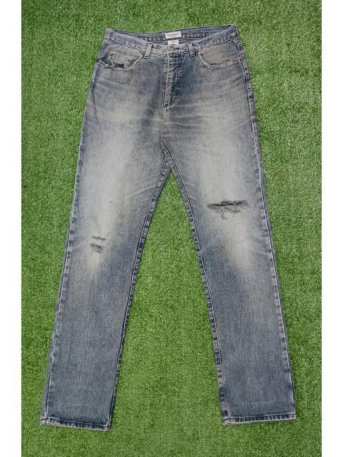 Other Designers Vintage - GUESS USA DISTRESSED DENIM(J420)