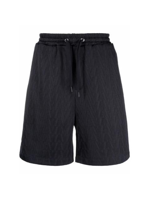 Valentino Valentino Garavani Monogram Jersey Track Shorts