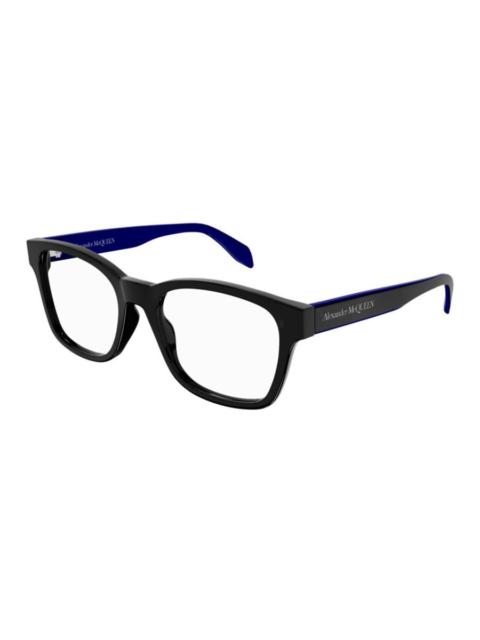 Alexander McQueen Alexander McQueen Men's Black Square Eyeglass Frames AM0307O 004