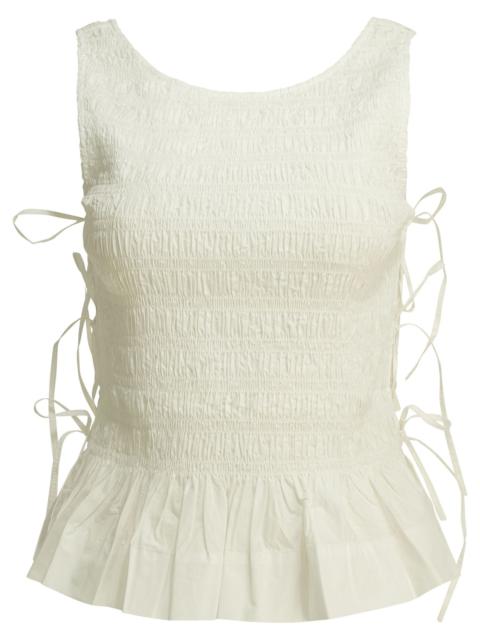 GANNI Ganni Casual Pleated Top