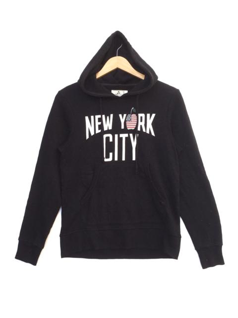 Other Designers Japanese Brand - New York City Big Logo Hoodie | Spell Out Sweatshirt | XS |