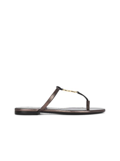 SAINT LAURENT Cassandra Flat Slide
