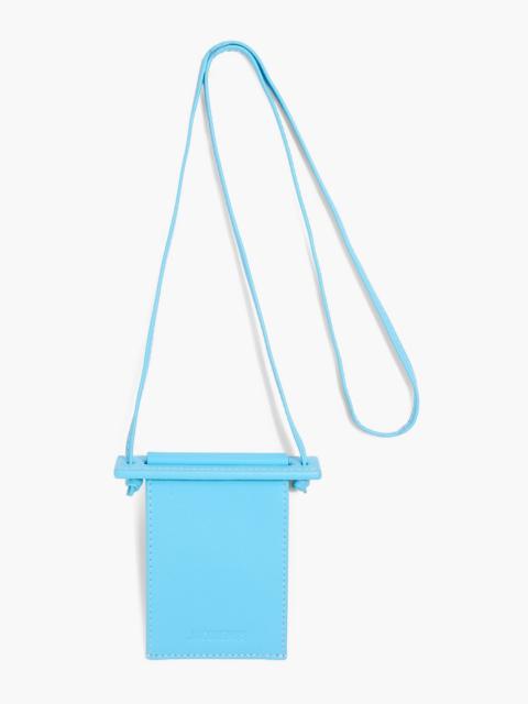 JACQUEMUS Le Porte Terra leather cardholder