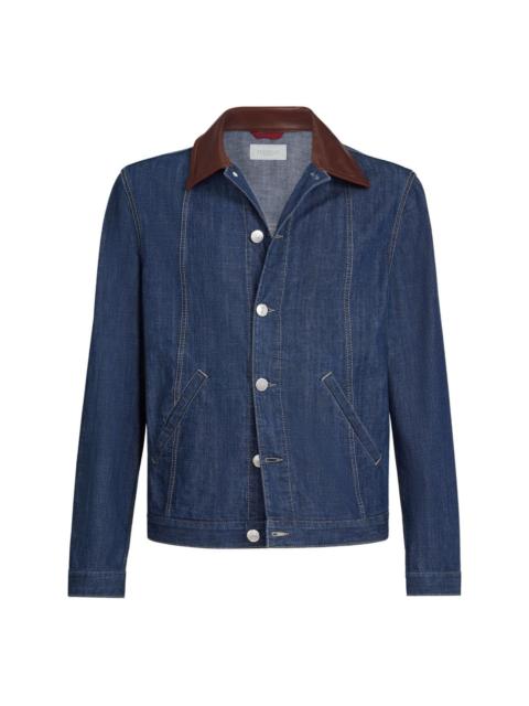Brunello Cucinelli Denim cotton jacket